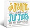Summer Decor Sign, Inspirational Wooden Box Signs, Coastal Beach Table Decoration, Ocean Theme Home Decor for Living Room Bedroom Kitchen, Sunshine and Flip Flops are My Happy Place Sign 5×5×1.2inches